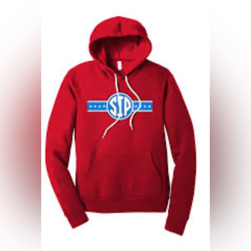 Sip Star and Stripe Hoodie